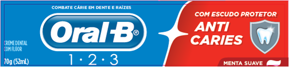ORAL B X70 123 MENTA ANTICARIES